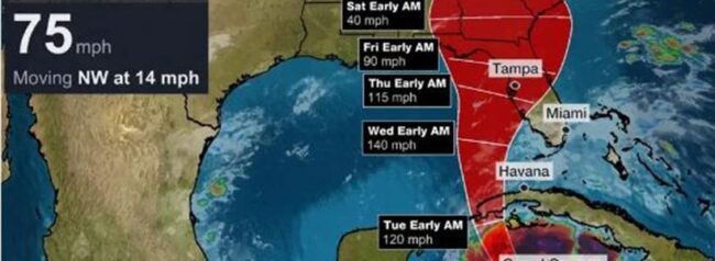 Insurance Claim Tips as Hurricane Ian Races Towards the Florida Gulf Coast