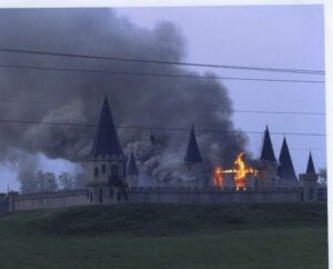 World Famous Post "Castle" Fire