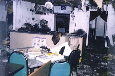 Vinnie's Pizza & Restaurant Fire